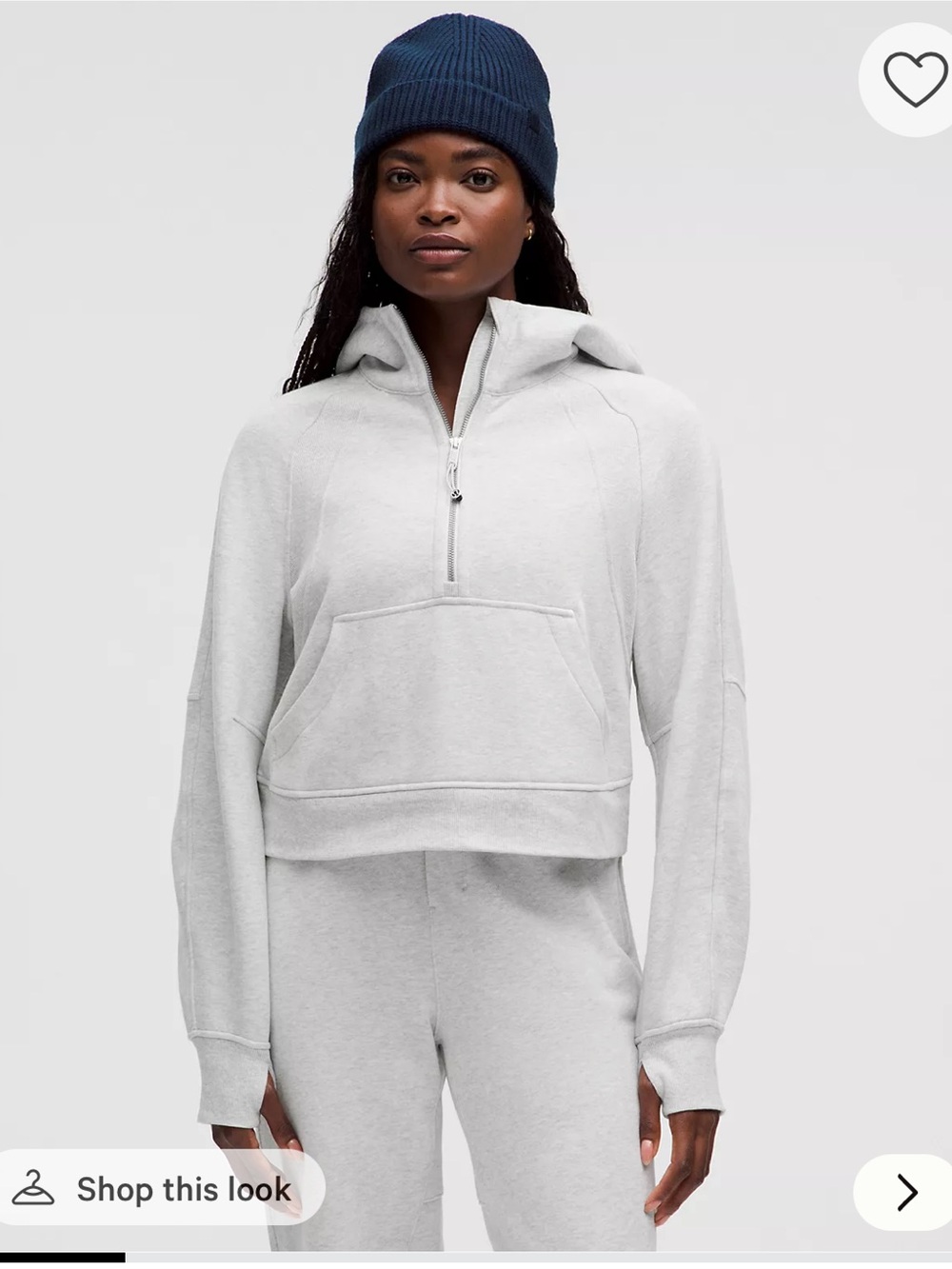 Lululemon Scuba Oversized Half-Zip Hoodie